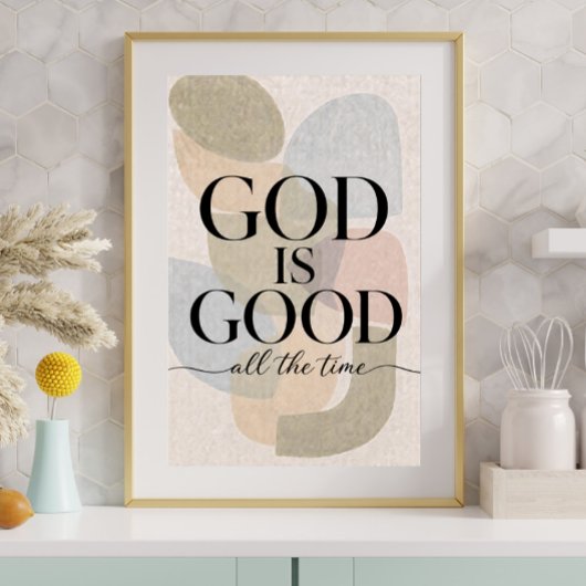 GOD IS GOOD | キリスト教 ポスター