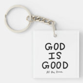 God is good all the time キーホルダー (正面)