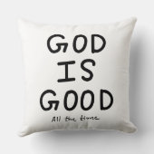 God is good all the time クッション (裏面)
