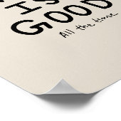 God is good all the time ポスター (角)