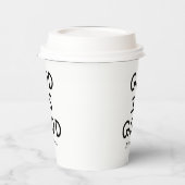 God is good all the time 紙コップ (左)