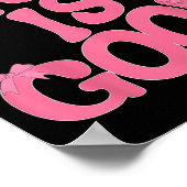 God Is Good Nk Bow Christian Jesus Women Girl Sist ポスター (角)