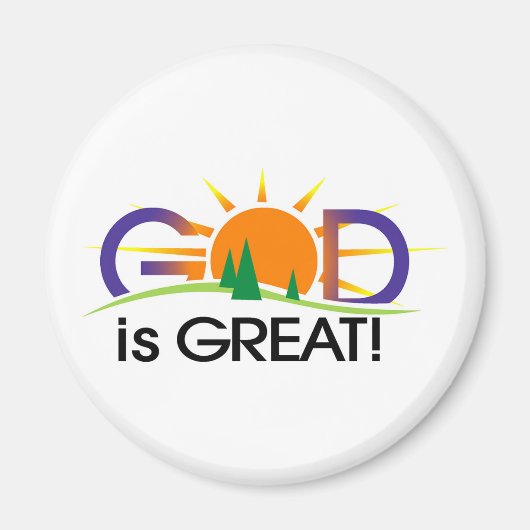 God is Great Magnet マグネット (正面)