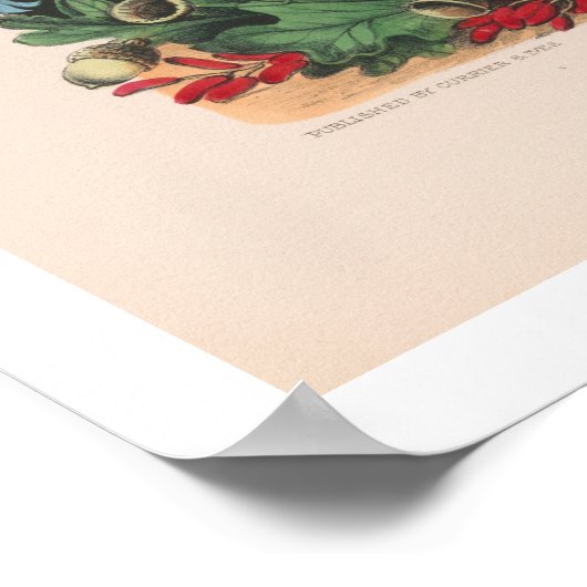 GOD IS LOVE by Currier & Ives ポスター (角)