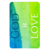 God is Love Inspirational Magnet マグネット (縦)