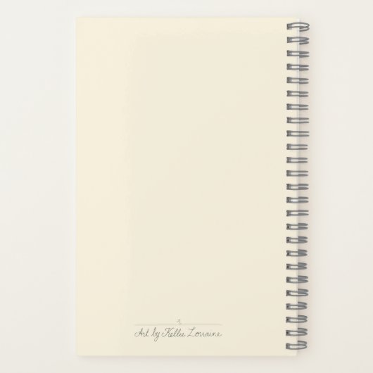 God is Love Notebook with Bird ノートブック (裏面)