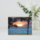 God is Love Postcard ポストカード (スタンド正面)