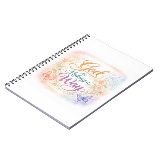 God is making a way ノートブック (左側)