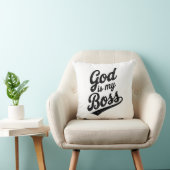 God is my boss クッション (椅子)