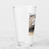 God is My Rock Bible Verse White Cross Christian タンブラーグラス (右)