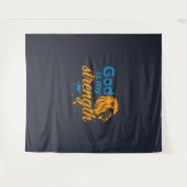 God is my strength  タペストリー (正面(横))