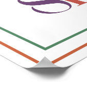 God Is Our Help And Shield Psalm 33 20 Christian ポスター (角)