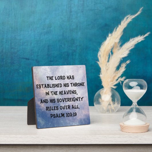 God is Sovereign フォトプラーク (インサイチュ)