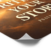 God Is Still Writing Your Story | Faith Hope ポスター (角)