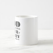 God Is Still Writing Your Story Gift For Christian コーヒーマグカップ (中央)