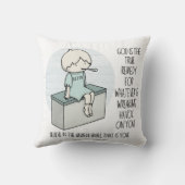 God is the Remedy クッション (裏面)