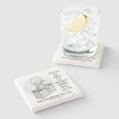 God is the Remedy ストーンコースター (横)