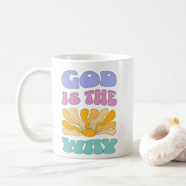 God is the Way コーヒーマグカップ