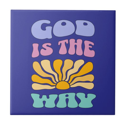 God is the Way タイル (正面)