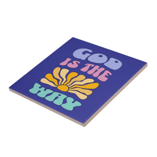 God is the Way タイル (側面)