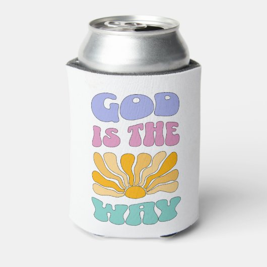 God is the Way 缶クーラー (缶裏面)