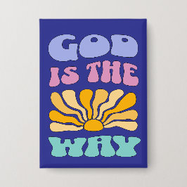 God is the Way 缶バッジ