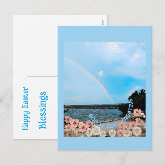 God is very creative シーズンポストカード (正面/裏面)