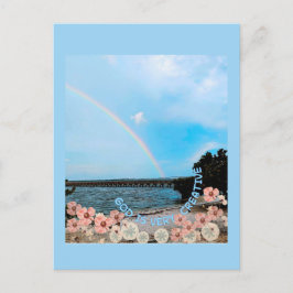 God is very creative シーズンポストカード