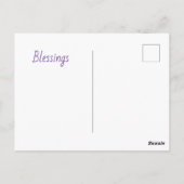 God is very creative ポストカード (裏面)