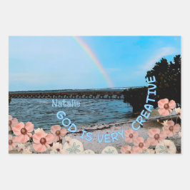 God is very creative  ラッピングペーパーシート