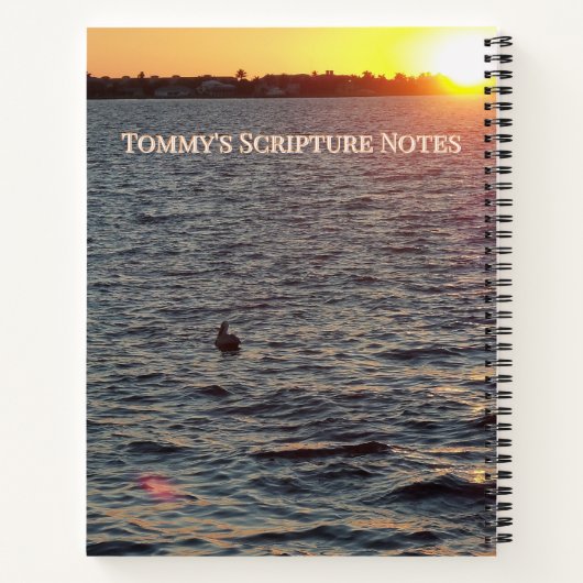 God is with Us - A Place for Scripture ノートブック (裏面)