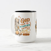 God Is Within Her...  ツートーンマグカップ (正面左)