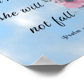 God is Within Her, Bible Verse, Psalm 46 5 ポスター (角)