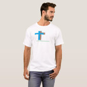 GOD JESUSは十字架でIAMsubmeを翻訳している Tシャツ (正面フル)