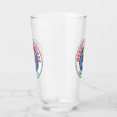 God Julスウェーデンクリスマスサンタ タンブラーグラス (右)