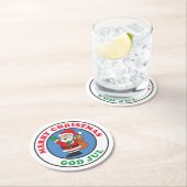 God Julスウェーデンクリスマスサンタ ラウンドペーパーコースター (インサイチュ)