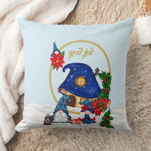 God Julスウェーデン格言 クッション (ブランケット)