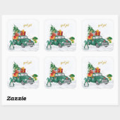 God Julスウェーデン格言 スクエアシール (シート)