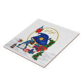 God Julスウェーデン格言 タイル (側面)