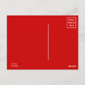 God Jul雪片 ポストカード (裏面)