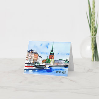God Jul、スウェーデン語クリスマス カード