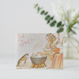 God Jul Helgkort ポストカード