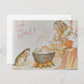 God Jul Helgkort  ポストカード (正面/裏面)