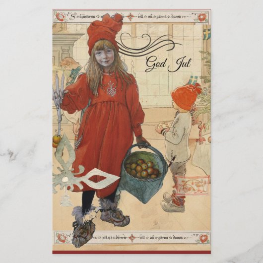 God Jul Helgkort 便箋 (正面)