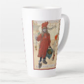 God Jul Helgkort Stationery カフェラテマグ (右アングル)