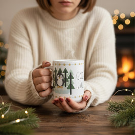 God Jul Scandinavian Christmas Mug コーヒーマグカップ