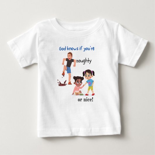 God Knows ベビーTシャツ (正面)