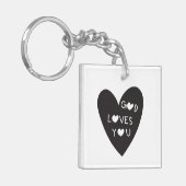 God loves you キーホルダー (正面左)