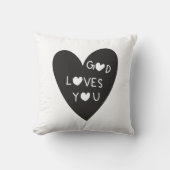 God loves you クッション (正面)