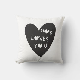 God loves you クッション